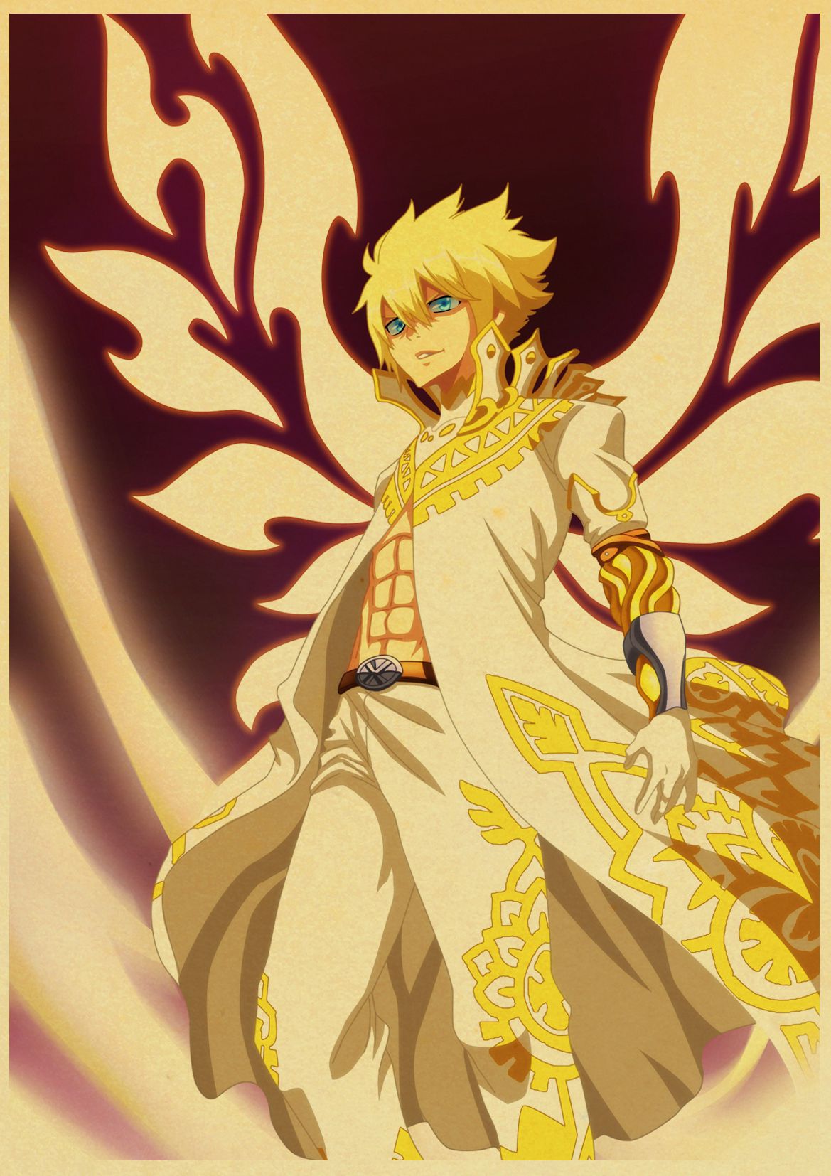 Fairy Tail Posters Anime Wall Stickers Kraft Paper Prints High Definition Home Decoration Vintage Style Room Decor Painting - 4