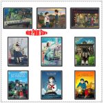 From Up On Poppy Hill Core Hayao Miyazaki Classic Cartoon Coated Paper Poster Bar Cafe Living Room Dining Wall Decorative - 3