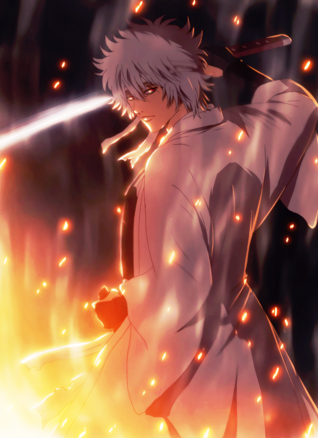 Gintama Japanese Anime Poster Gintoki Kotaro Classic Canvas Paintings Vintage Wall Posters Stickers Home Decor Gift For Kid - 5