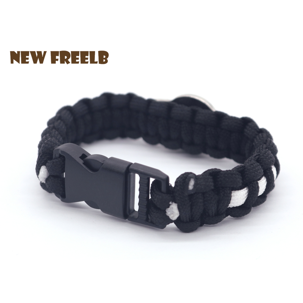 Classic Anime Fairy Tail Logo 550 Bracelets Glass Black Color Handmade Jewelry Outdoor Travel Great Gift For Unisex Fan - 4