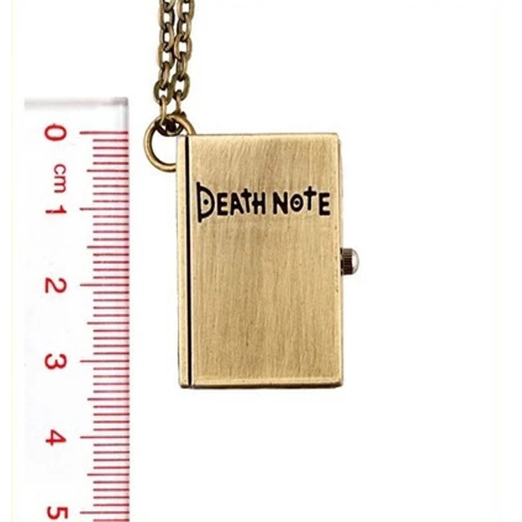 Anime Death Note Pocket Watch Lawliet Electronic Vintage Book Notebook Chain Decoration Pendant Cosplay - 6