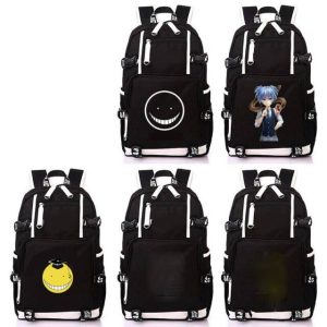 Women Men Anime Assassination Classroom Uso Backpack Rucksack Mochila Schoolbag Bag For School Boys Girls Student Travel