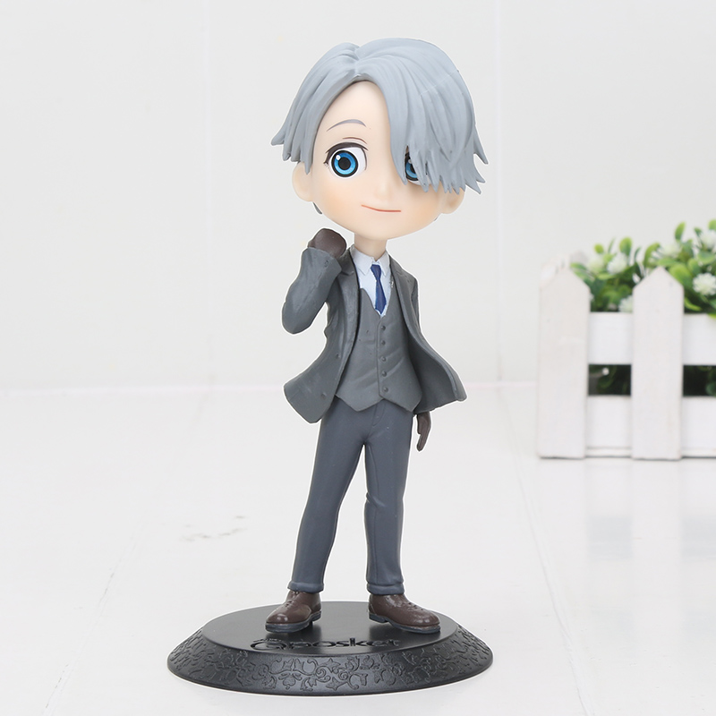 14cm Yuri On Ice Q Posket Action Figure Toys Victor Nikiforov Plisetsky Authentic Japanese Collectible - 3