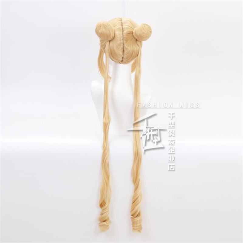 Cartoon Anime Sailor Moon Wig Halloween Masquerade Stage Performance Tsukino Usagi Cosplay Prop Accessories Gift - 5
