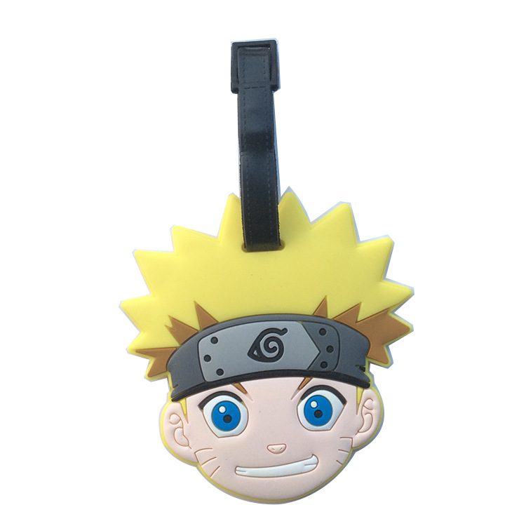 Special Offer Suitcase Trolley Travel Accessories Cartoon Luggage Tag Naruto Tags Check Card Boarding Pass Pendant - 2