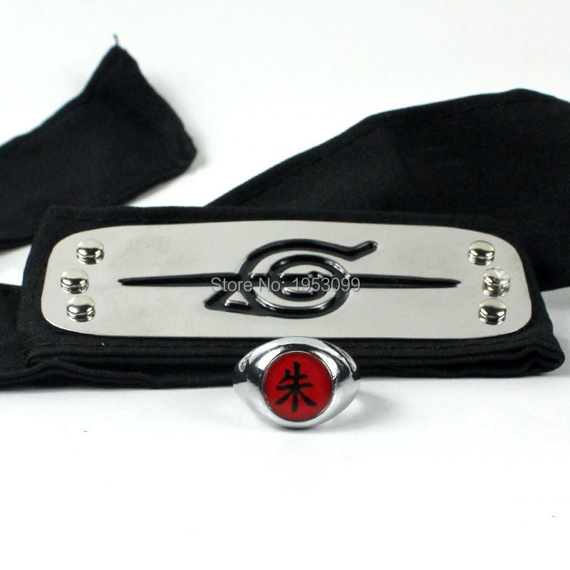 Naruto Surrounding Hokage Konoha Headband Kakashi Sasuke Anime Cartoon