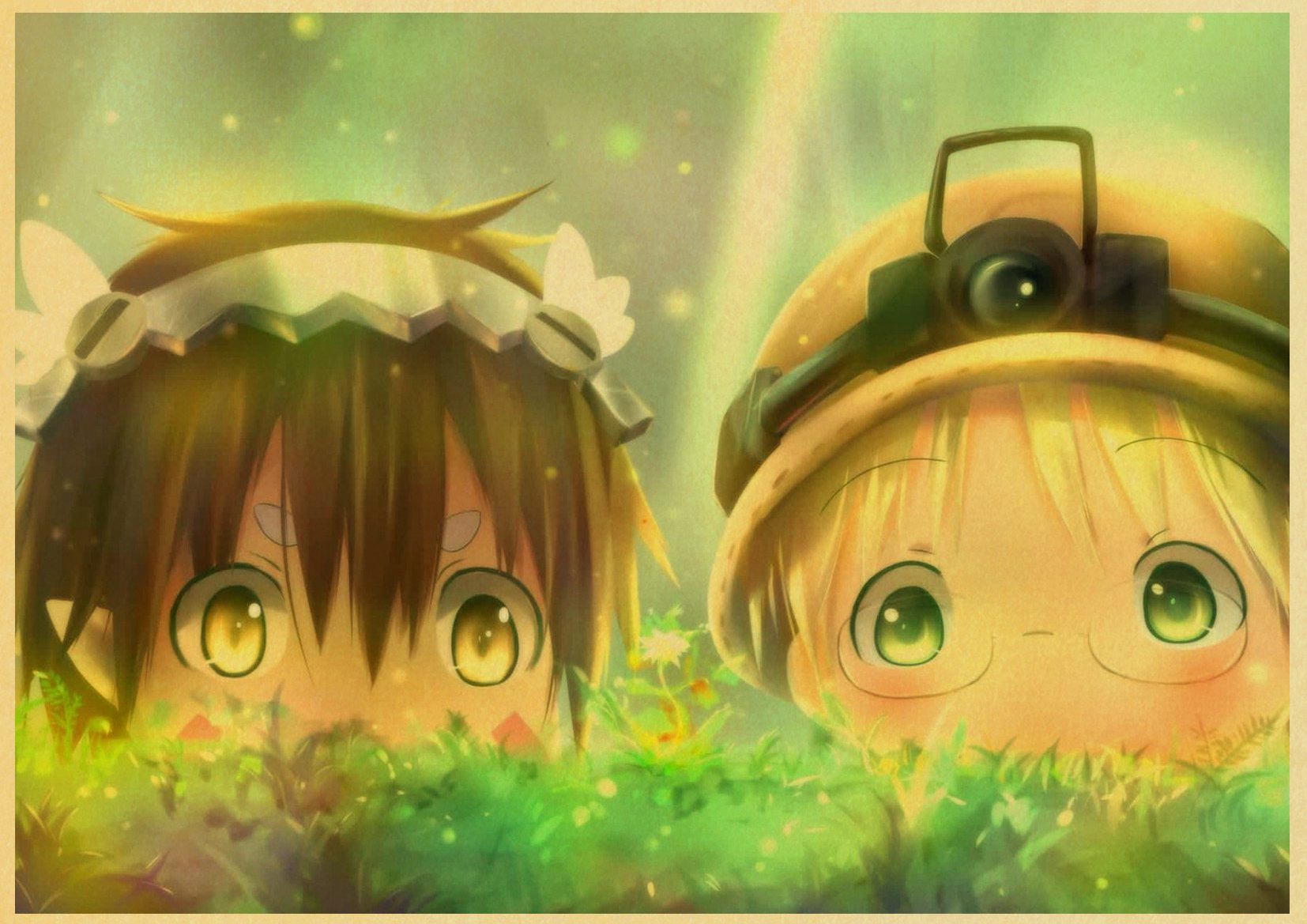 Japanese Anime Abyss Nanachi Deep In Vintage Paper Poster Wall Painting Home Decoration 42x30 Cm 30x21 - 3