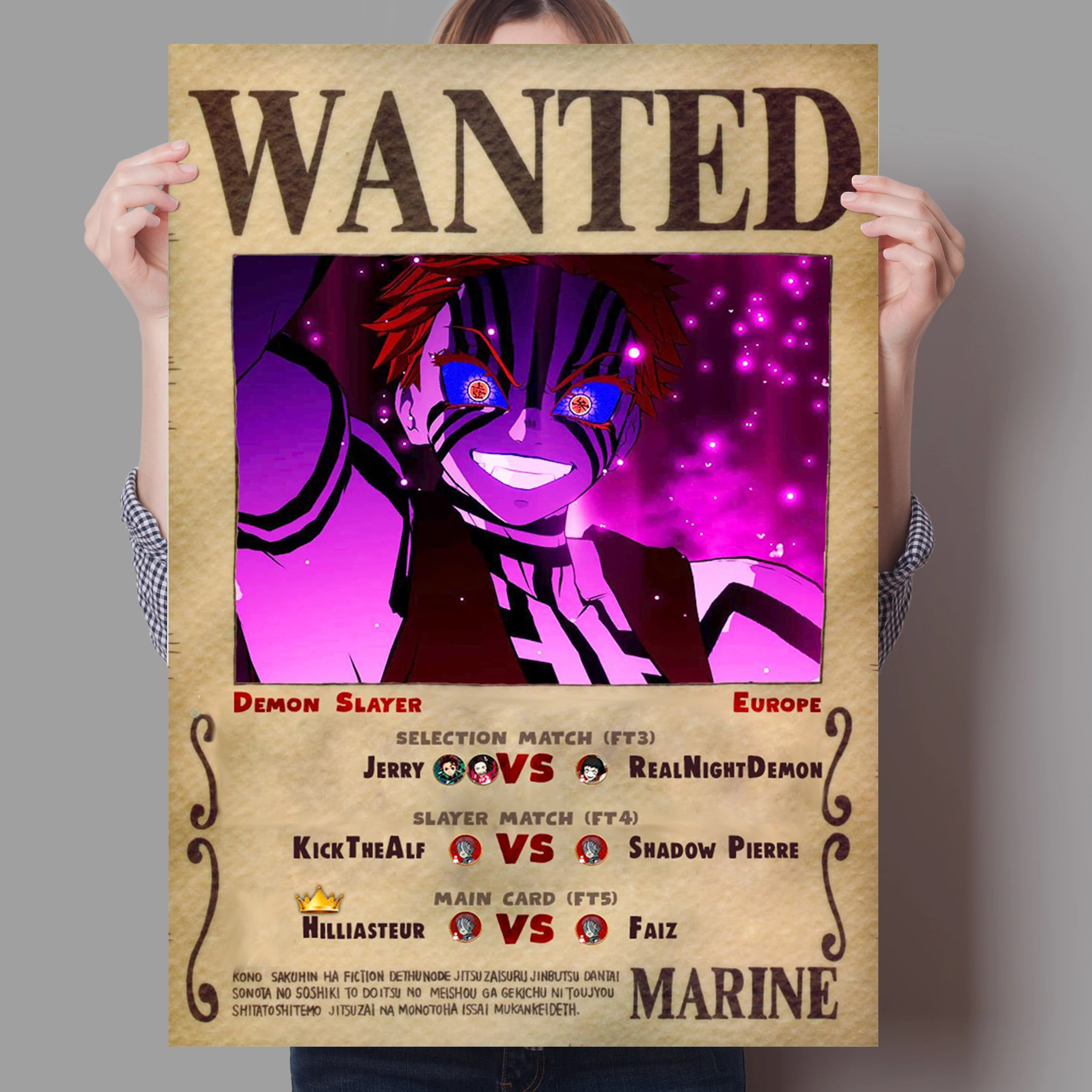 Nezuko Demon Slayer S2 Vintage Anime Canvas Poster For Room Decor - 3