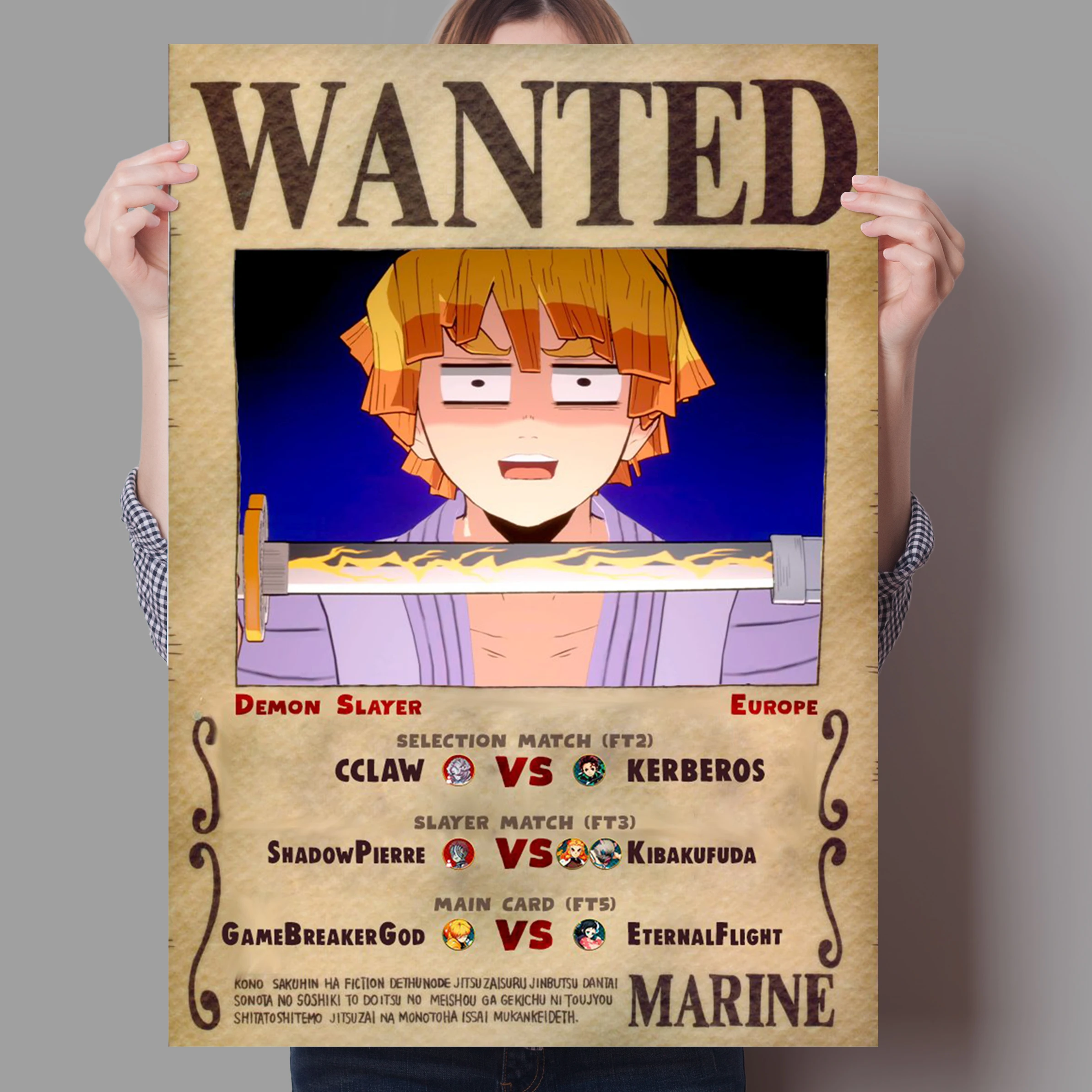 Nezuko Demon Slayer S2 Vintage Anime Canvas Poster For Room Decor - 4