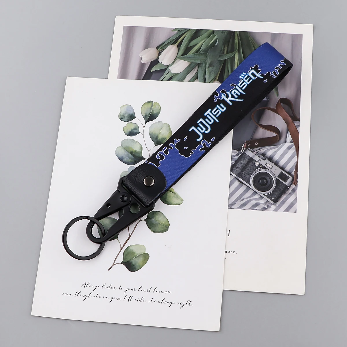 Jujutsu Kaisen Satoru Gojo Anime Keychain Cosplay Pendant Motorcycle Car Keyring - 6