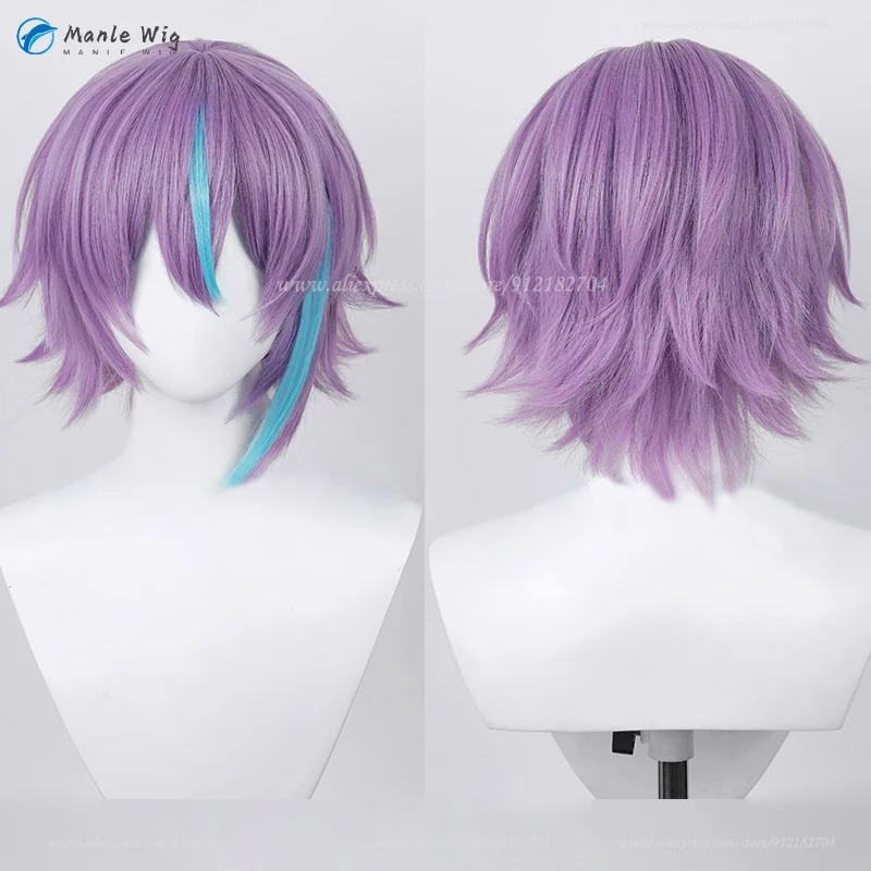 Project Sekai Colorful Anime Cosplay Wig Heatresistant Synthetic Kamishiro Rui Tenma Tsukasa Cap - 2