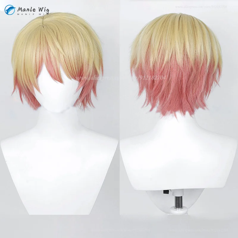 Project Sekai Colorful Anime Cosplay Wig Heatresistant Synthetic Kamishiro Rui Tenma Tsukasa Cap - 5