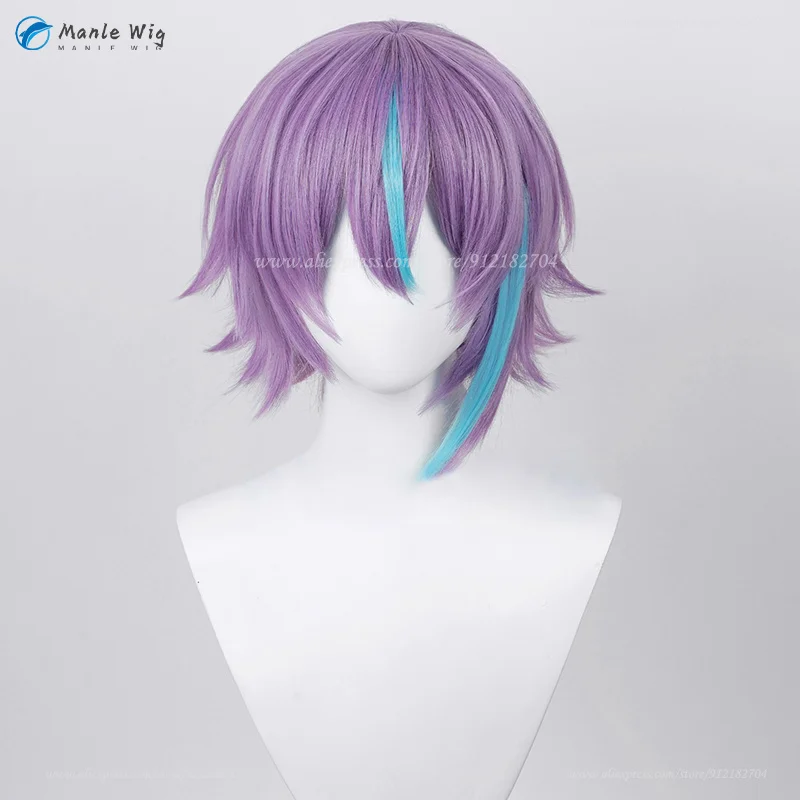 Project Sekai Colorful Anime Cosplay Wig Heatresistant Synthetic Kamishiro Rui Tenma Tsukasa Cap - 3