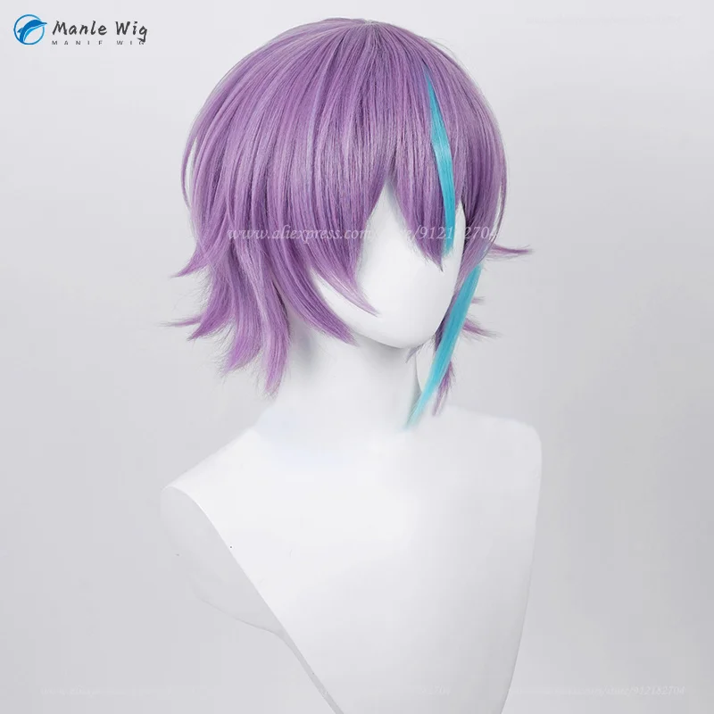Project Sekai Colorful Anime Cosplay Wig Heatresistant Synthetic Kamishiro Rui Tenma Tsukasa Cap - 4