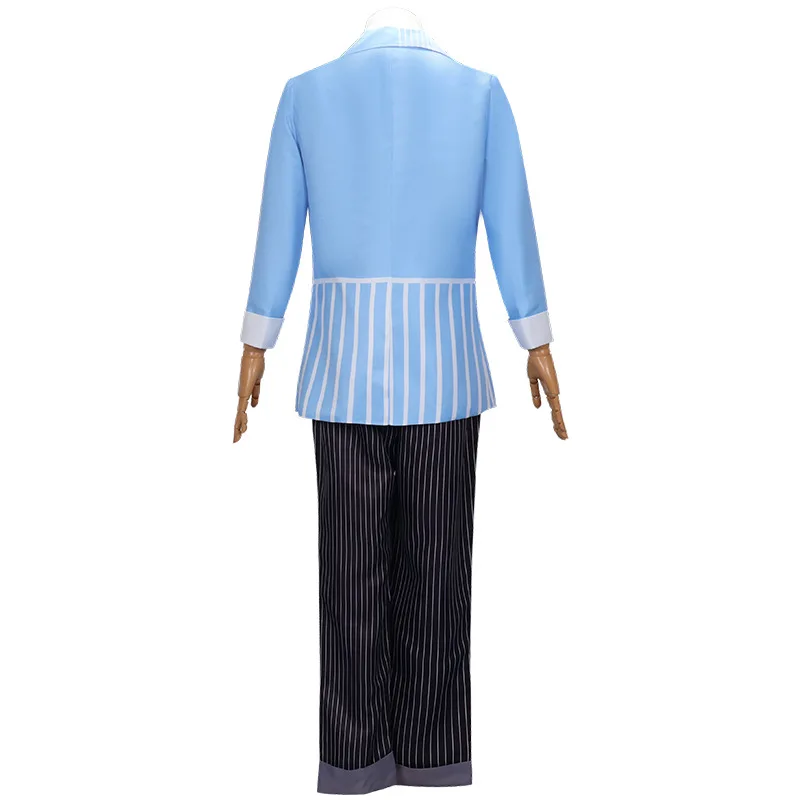 Tenma Tsukasa Project Sekai Cosplay Costume Blueblack Wig Set - 5