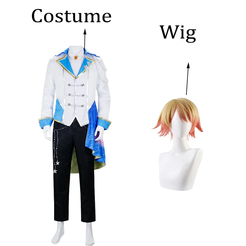 Project Sekai Cosplay Costume Tenma Tsukasa Uniform Wig Set Unisex - 5