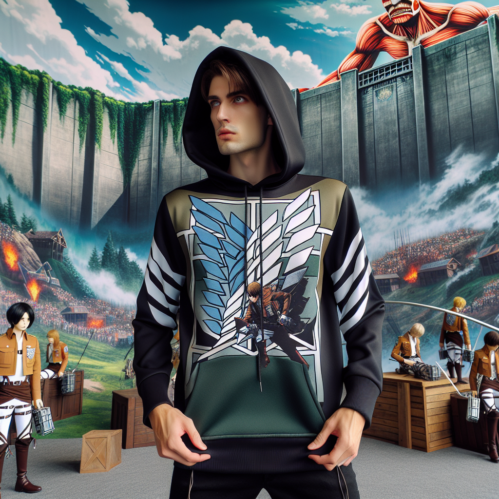 Unveiling the Attack on Titan Unisex Cosplay Hoodie for Anime Fans  