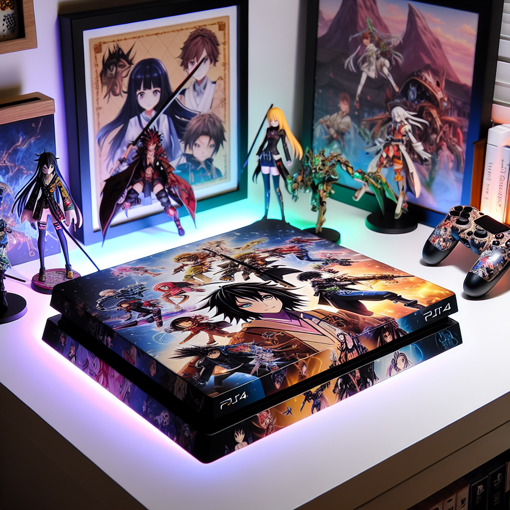 Easy to Apply PS4 Slim Decals for Anime Fans and Gamers: A Step-by-Step Guide  