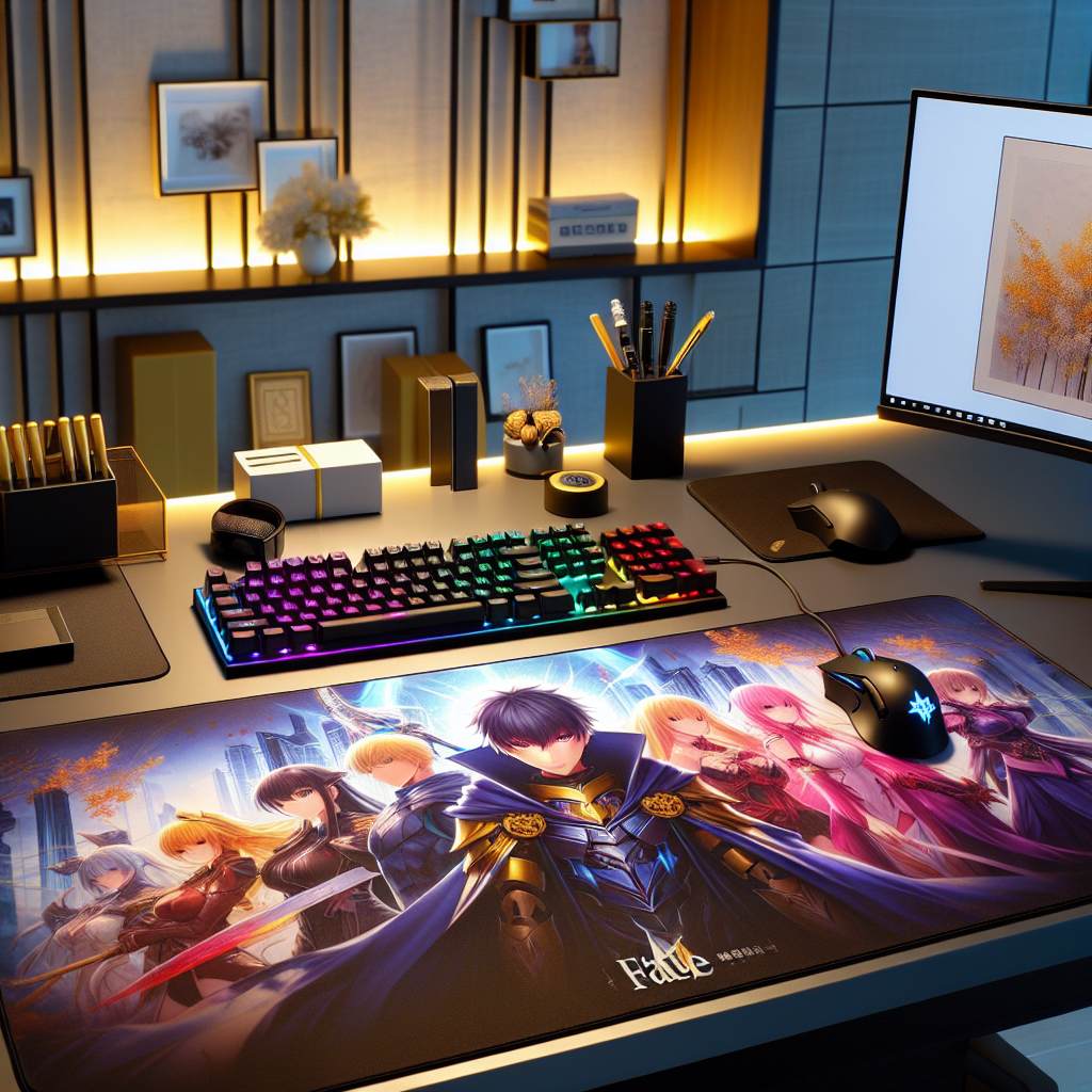 The Perfect Blend of Functionality and Aesthetics in Anime-Inspired Workspace Accessories