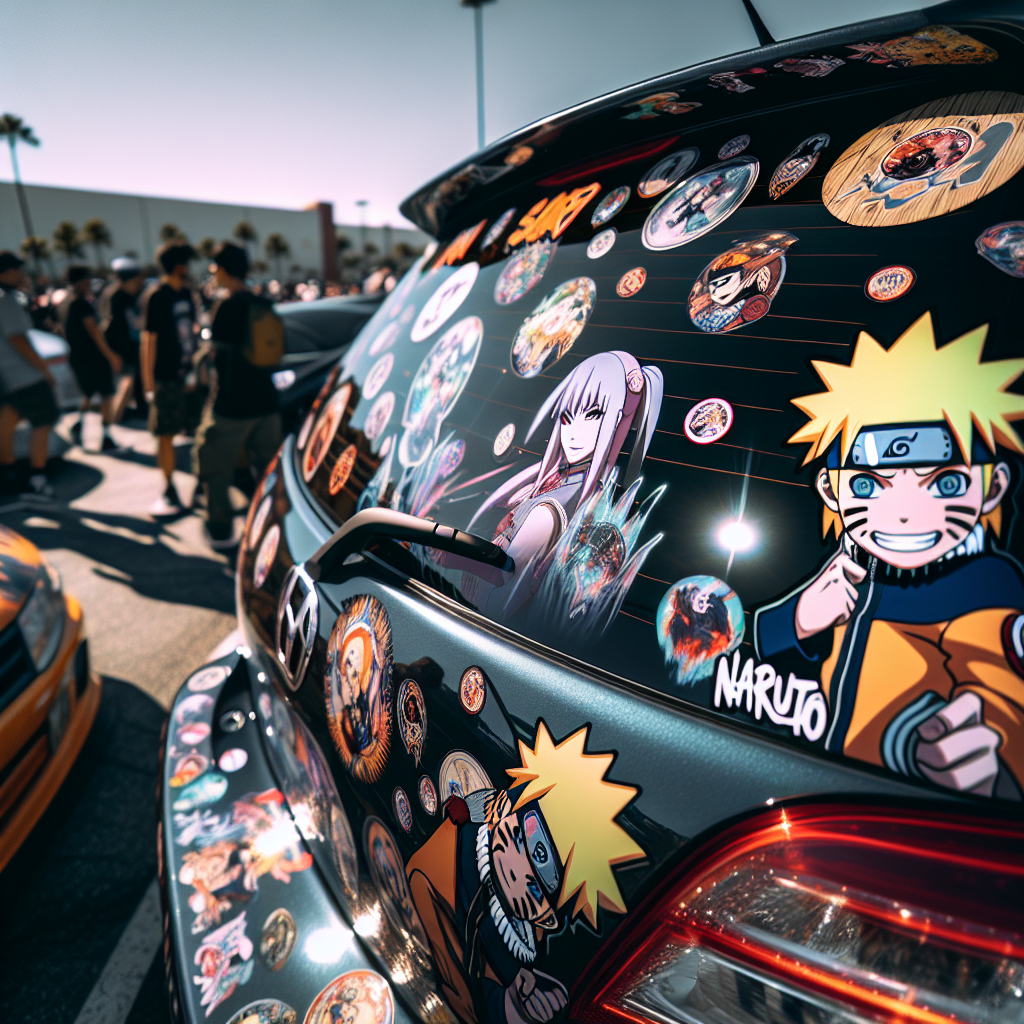 Creative Placement Ideas for Unique Anime-Themed Car Accessories  