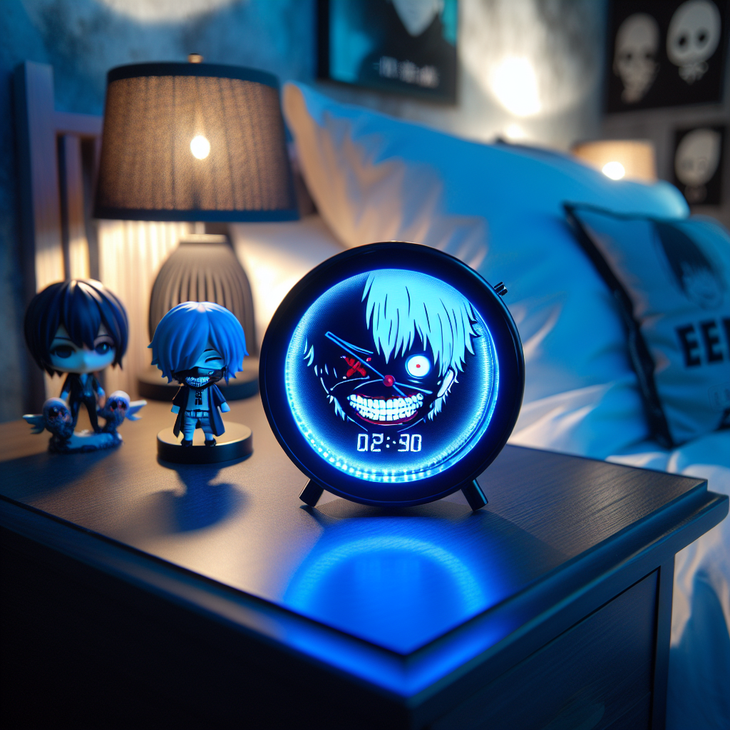Exploring the Customizable Color Features of this Alarm Clock for Anime Enthusiasts  