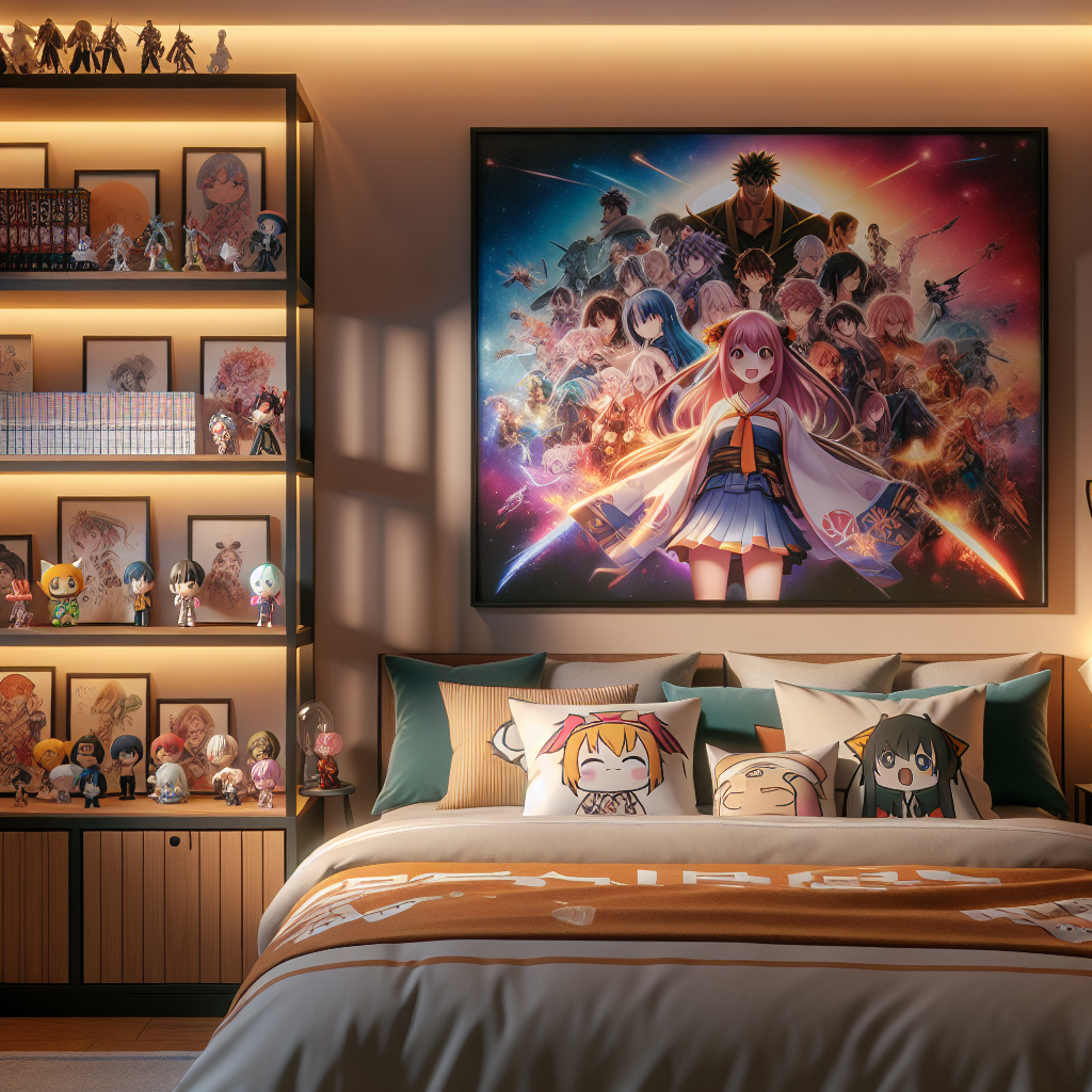 Transform Your Space with Vibrant Anime Wall Art for Fan Bedrooms  