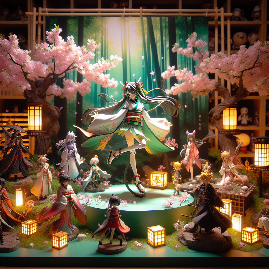 Creative Display Ideas for Kamado Nezuko Anime Action Figures  