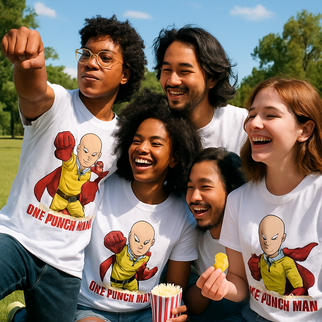 Experience Unmatched Comfort with a Comfortable Cotton Anime T-shirt for Summer Wardrobe  