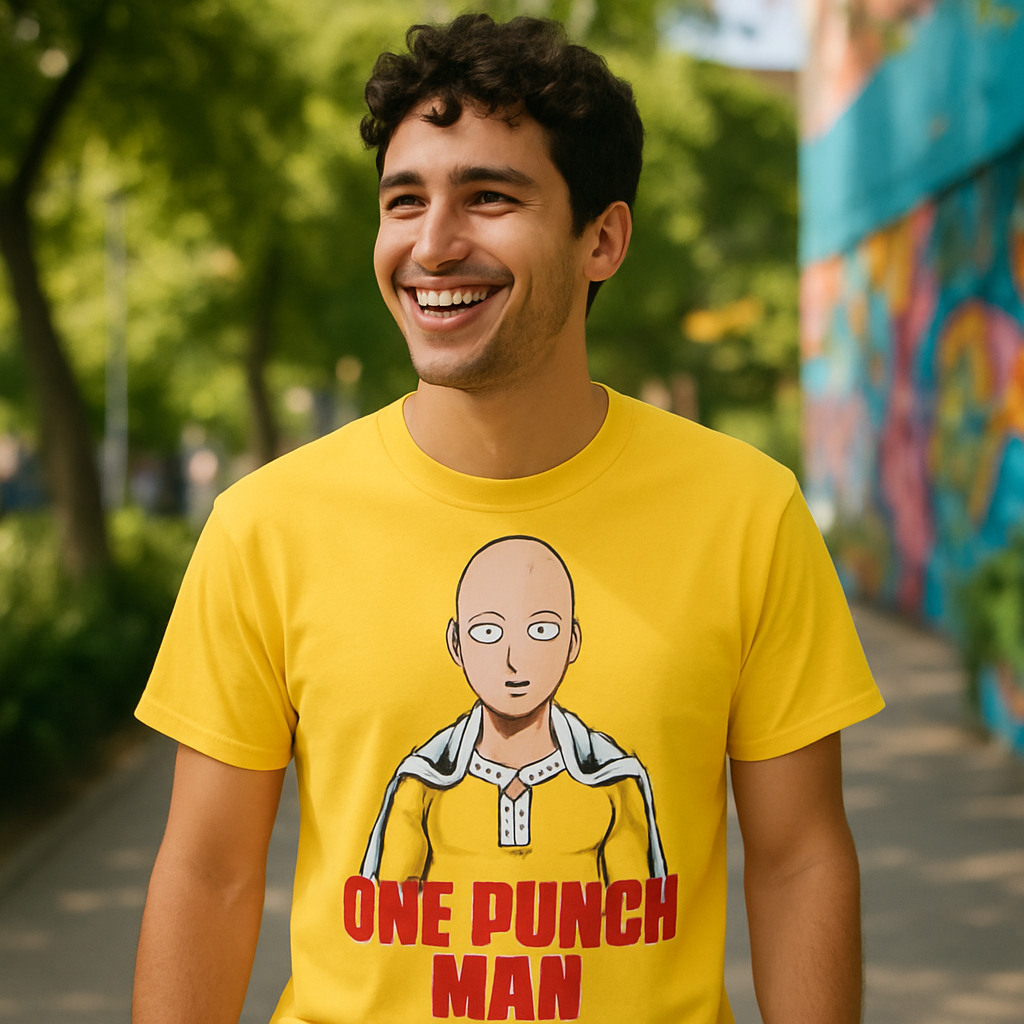 Why This Unisex Saitama One Punch Man Casual Shirt is Perfect for Every Anime Fan  