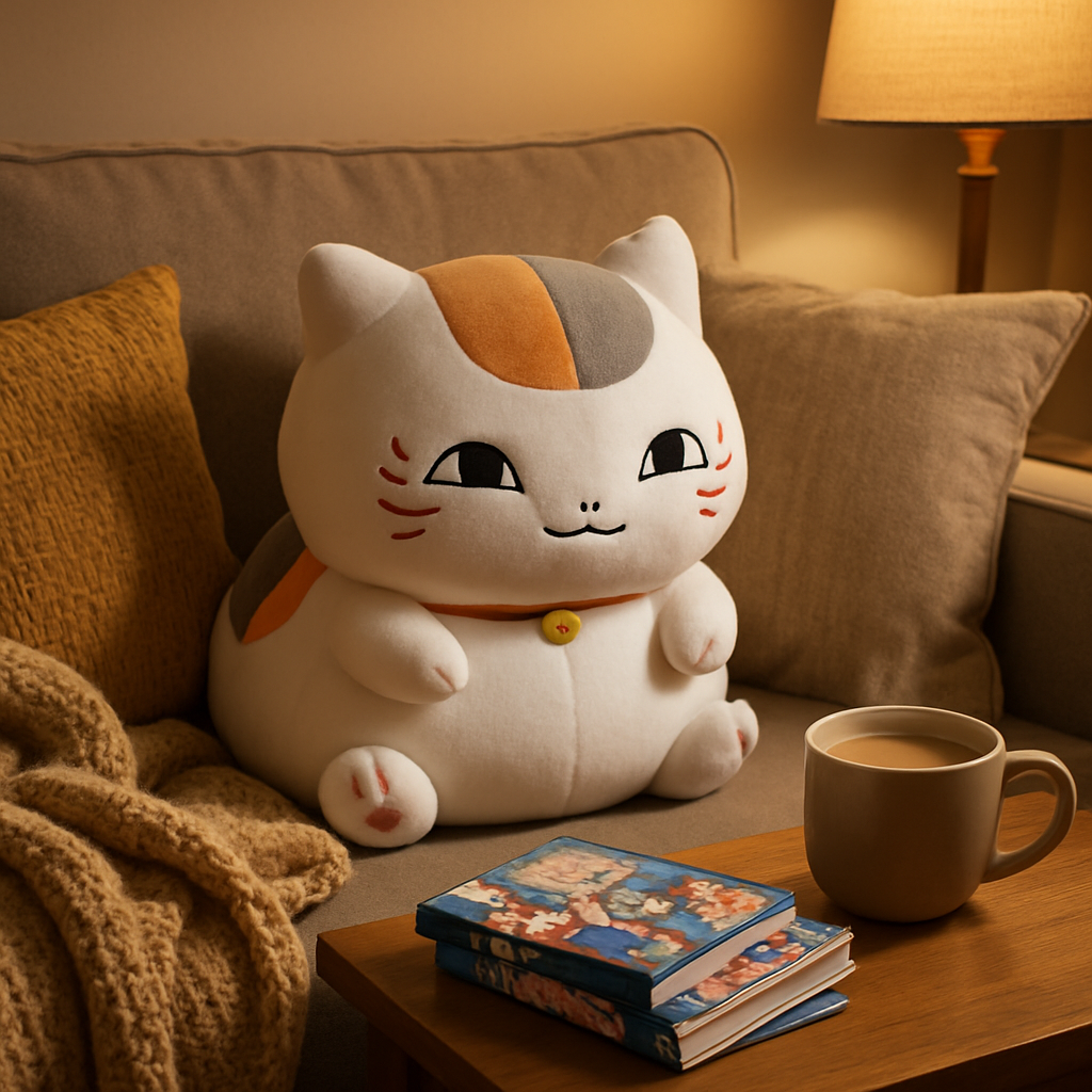 Adorable Nyanko Sensei Plush for Cozy Anime Nights: A Perfect Companion  