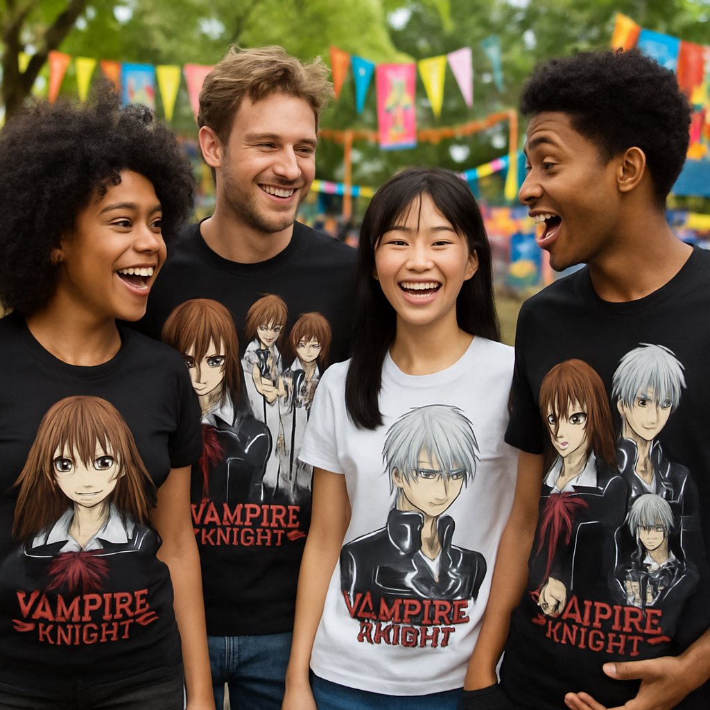 Explore Stylish Vampire Knight T-Shirts for Anime Fans  