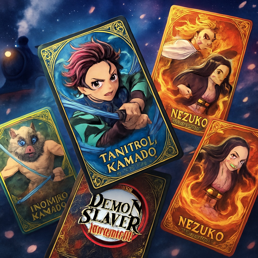 Exploring the Allure of the Demon Slayer Mugen Train Character Card Collection  