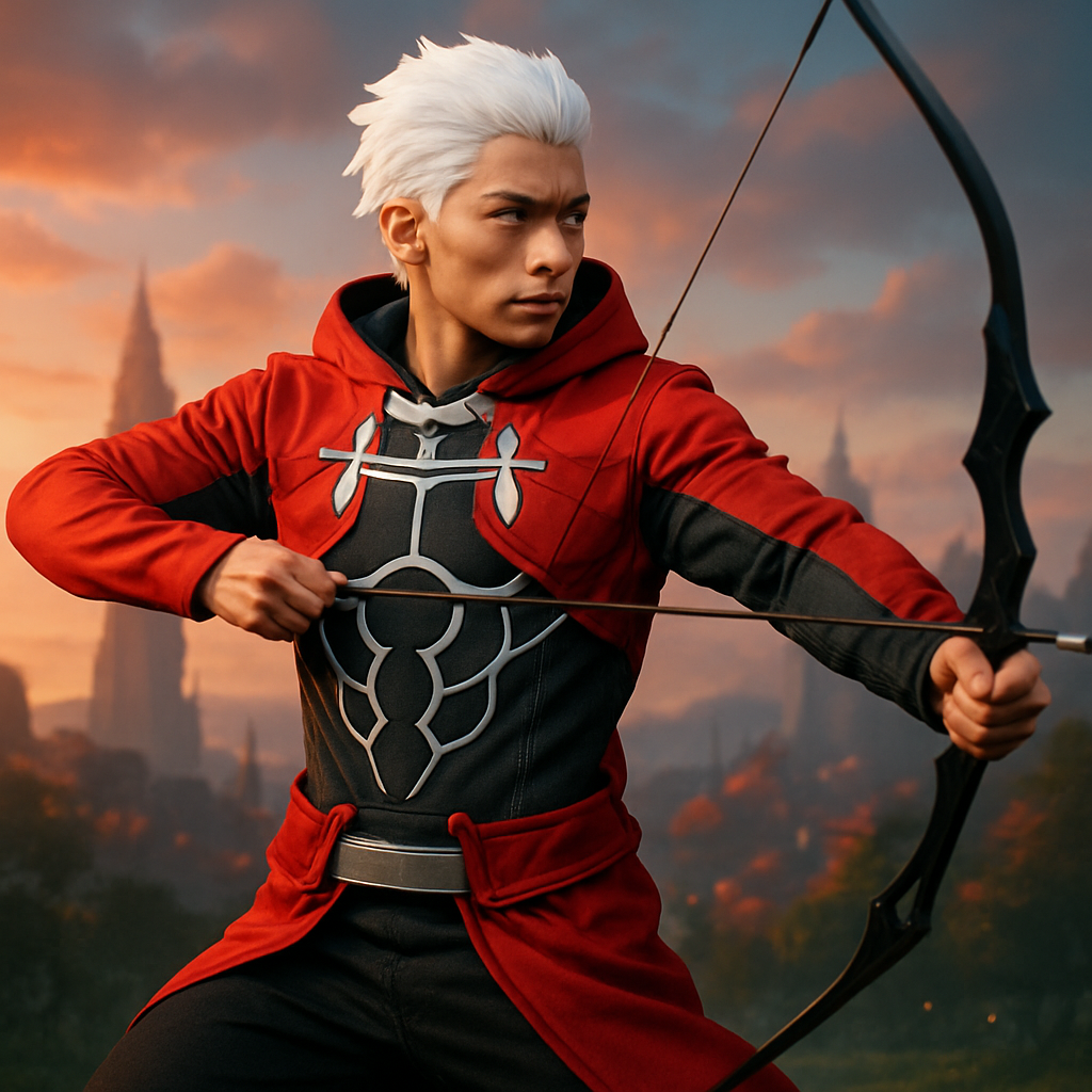 Unique Graphics Cosplay Hoodie Inspired by Fate Stay Night Anime: Capturing the Essence of Archer Unique Graphics Cosplay Hoodie Inspired by Fate Stay Night Anime: Capturing the Essence of Archer