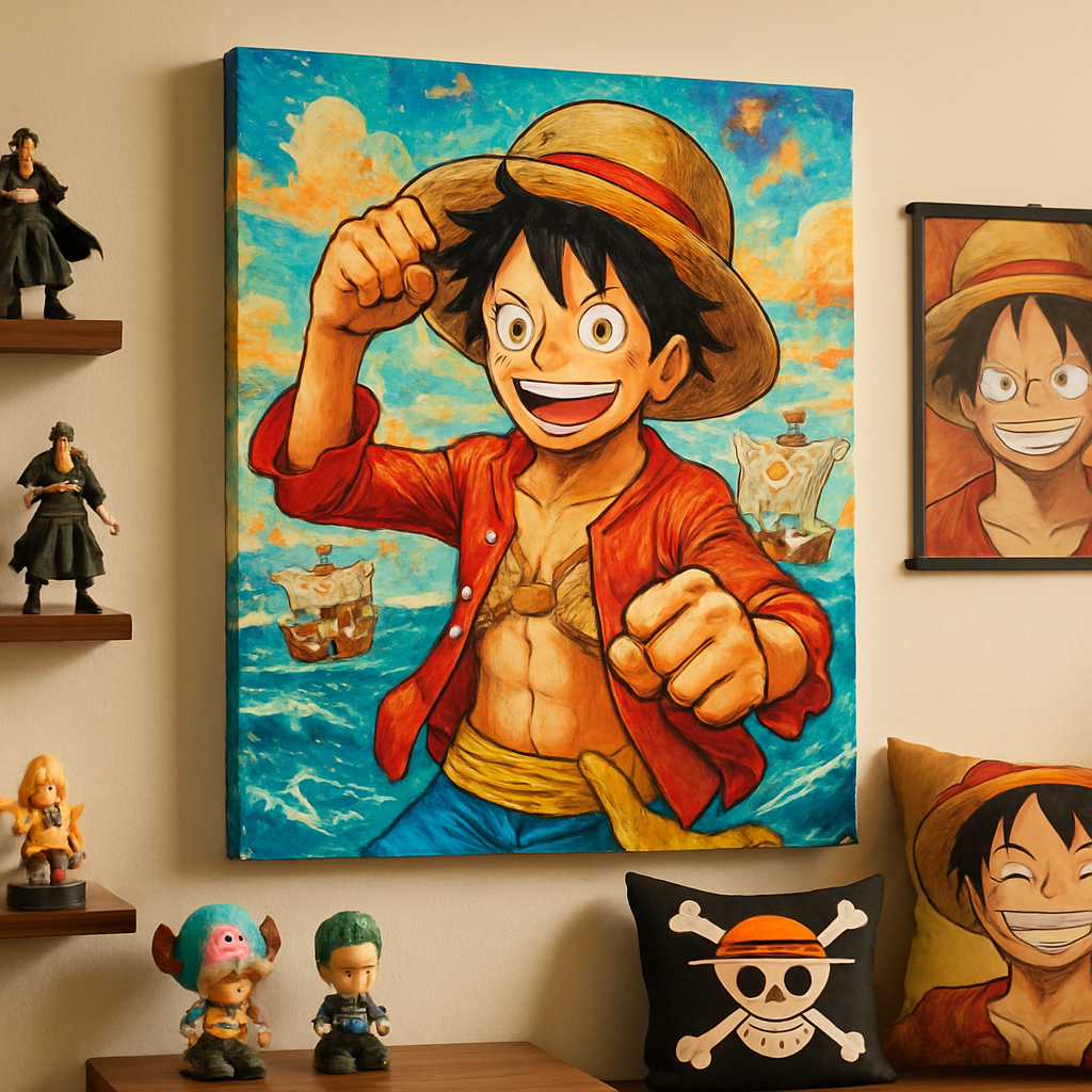 Enhance Your Home Decor with Vibrant One Piece Wall Decor for Anime Fans  